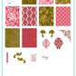 Romantic Impressions (CjSV-61) Etched Nail Art Stamping Plate