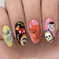 Lil Night Creatures (CjSH-142) Etched Nail Art Stamping Plate