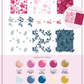 Midnight Muse (CjSLC-106) Etched Nail Art Stamping Plate