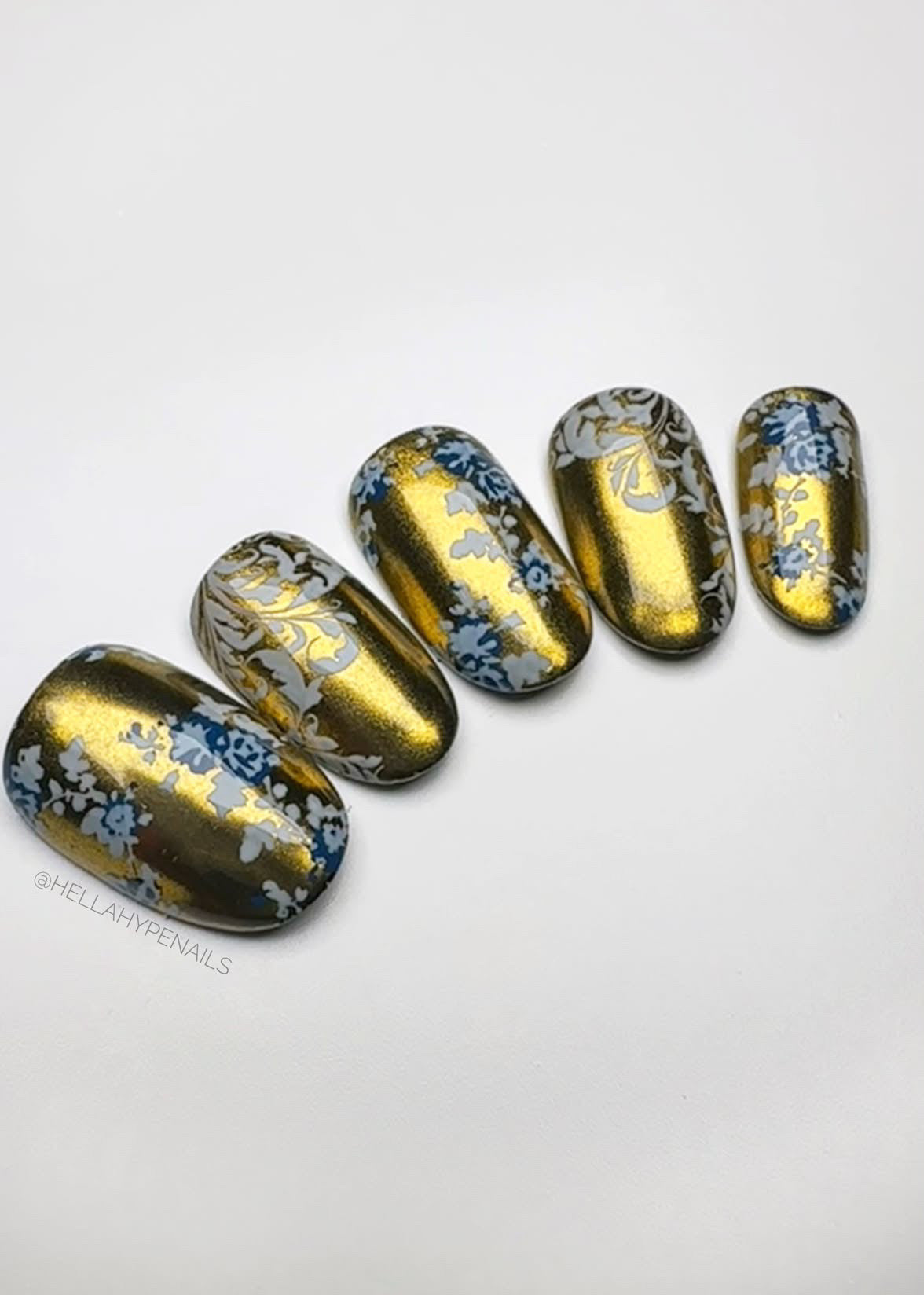 Midnight Muse (CjSLC-106) Etched Nail Art Stamping Plate