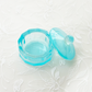 Glass Dappen Dish - Aqua