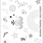 Disco Rodeo (BS-04) Steel Nail Art Stamping Plate