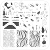 Fall Breeze (CjS-323) Steel Nail Art Layered Stamping Plate