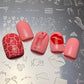 Sealed With a Kiss (CjSV-59) Etched Nail Art Stamping Plate