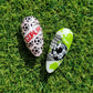 The Beautiful Game (CjS-408) Etched Nail Art Stamping Plate