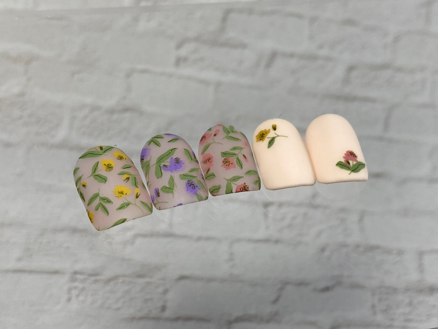 Petals in Pattern (CjS-409) Etched Nail Art Stamping Plate