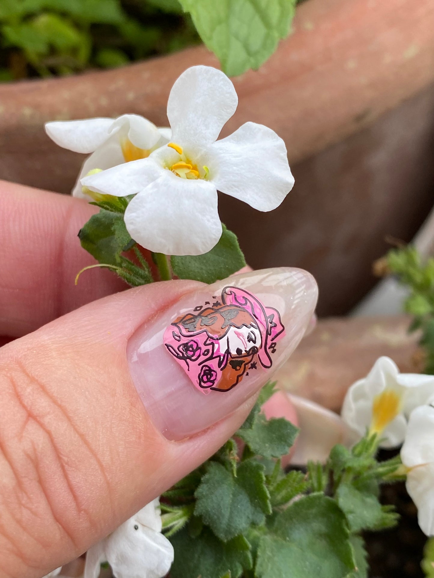 Cool Cowgirl (CjS-415) Etched Nail Art Stamping Plate
