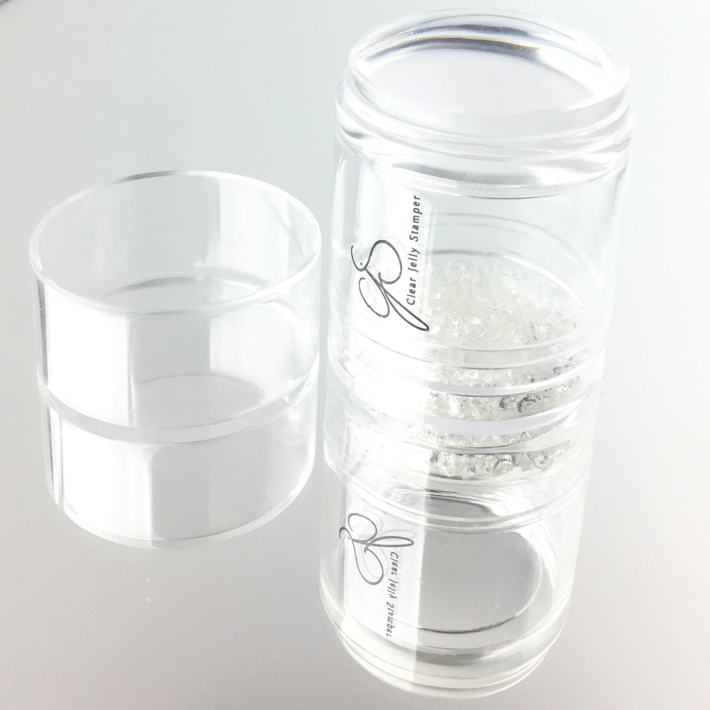 The Big Bling XL Stamper Clear Clear Jelly Stamper