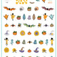 Patterned Halloween (CjSH-95) Steel Nail Art Layered Stamping Plate