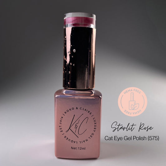 0575 Starlit Rose (Hema-free) - KoKo & Claire Cateye Gel Polish