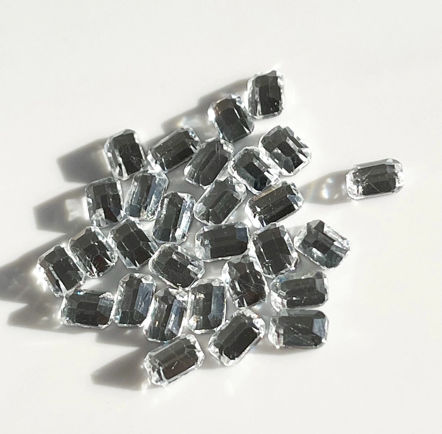 Gems - Flatback - assorted shapes