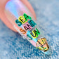 Retro Summer (CjS-391) Etched Nail Art Stamping Plate