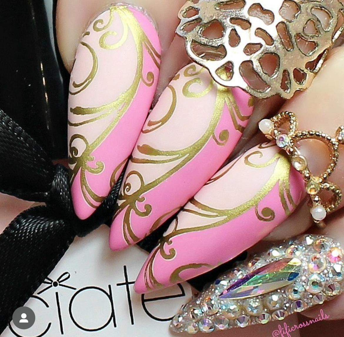 If it Aint Baroque, Dont Fix It! (CjS-72) Steel Nail Art Layered Stamping Plate