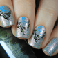 glittery-manicure-with-swirl-nail-art-designs