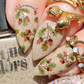 First Class Fall (CjS-419) Etched Nail Art Stamping Plate