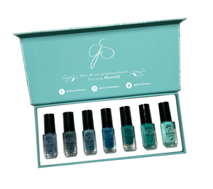 Stamping Polish Kit -Under the Sea (7 Colors)