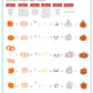 Watercolor Pumpkins (CjSH-99) Steel Nail Art Layered Stamping Plate