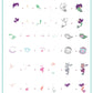 layered-nail-art-stamping-plate-how-to-card-with-colorful-designs-of-mermaids-whales-and-shells