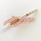 KoKo & Claire Brush Holder - Pink with gold flakes