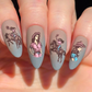 Western Charm (BS-06) Steel Nail Art Stamping Plate