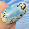 Baby Bugs and Bees (CjS-10)  - Steel Nail Art Layered Stamping Plate