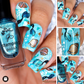 Underwater Adventures (CjS-110) Etched Nail Art Stamping Plate