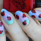 Tu Many Tulips (CjS-111) Steel Layered Nail Art Stamping Plate