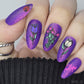 Tu Many Tulips (CjS-111) Steel Layered Nail Art Stamping Plate