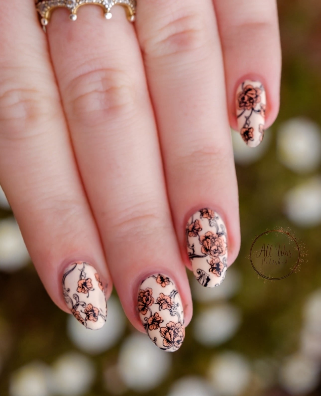 Textiles Series - 3 (CjS-191) Steel Layered Nail Art Stamping Plate