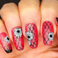 Grunge Series - Textures (CjS-200) Steel Layered Nail Art Stamping Plate