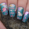 Celestial Zoo (CjS-225) Steel Nail Art Stamping Plate