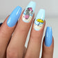 This Way to the Beach (CjS-249) Steel Nail Art Layered Stamping Plate