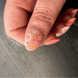 Hippie Revival (CjS-252) Steel Nail Art Stamping Plate