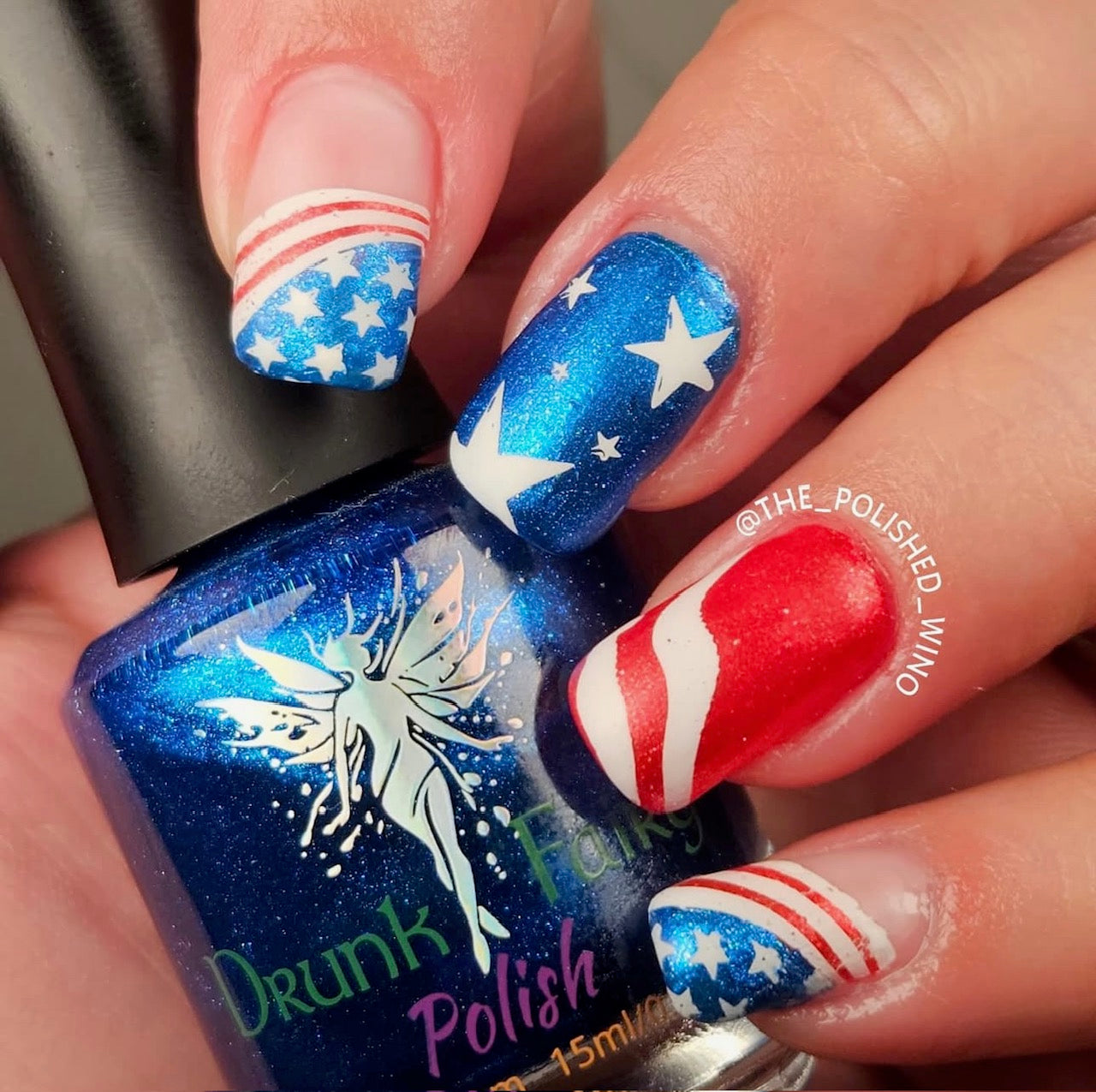 United States Of America (CjS-256) Steel Nail Art Layered Stamping Plate