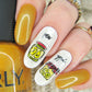 That's My Jam (CjS-262) Steel Nail Art Layered Stamping Plate
