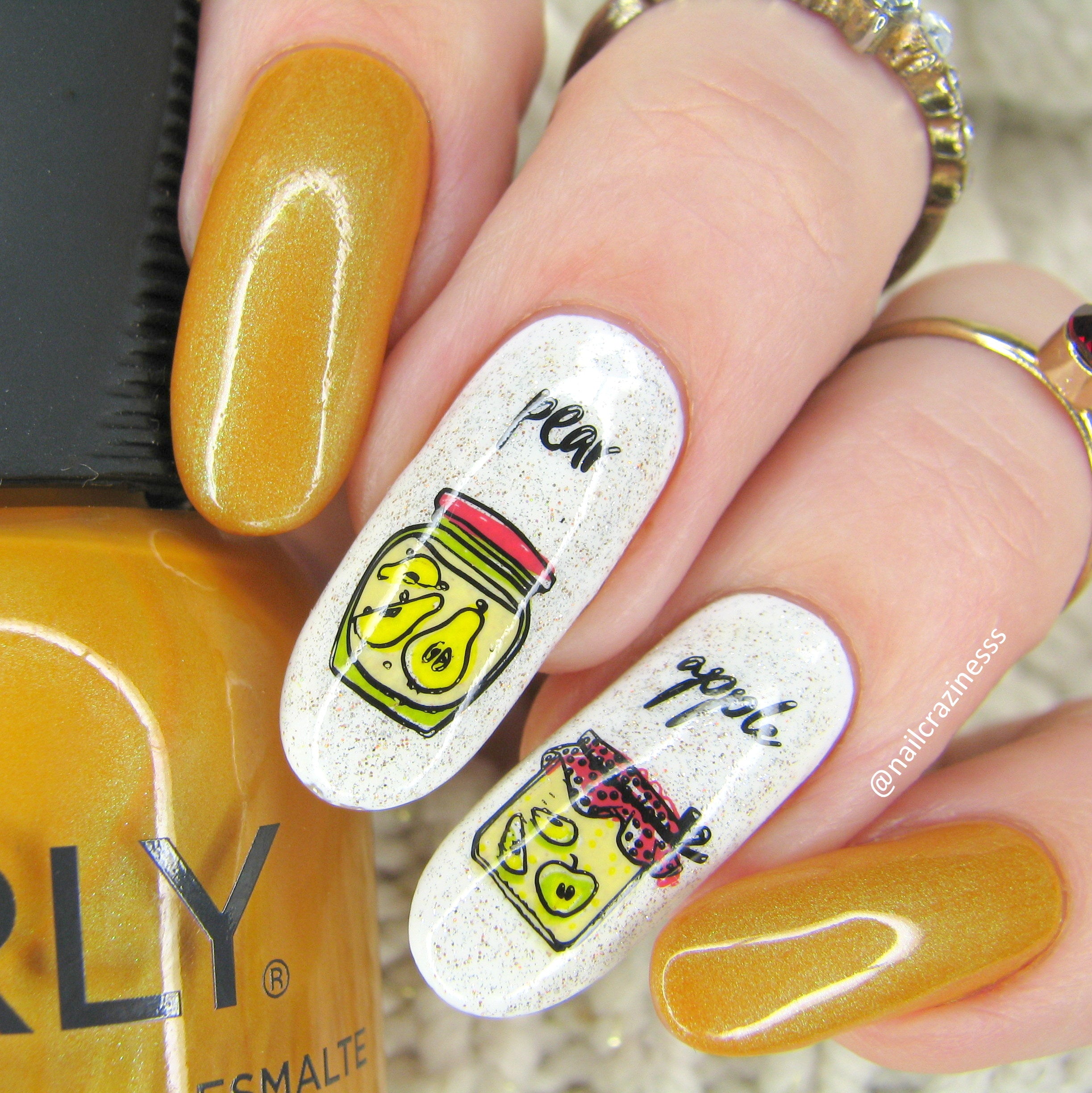 That's My Jam (CjS-262) Steel Nail Art Layered Stamping Plate