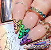 French Mani - Three (CjS-289) Steel Nail Art Stamping Plate