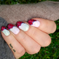 stunning-manicure-showing-swirly-French-tip-nail-art-designs