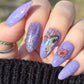 Mystical (CjS-294) Steel Nail Art Layered Stamping Plate