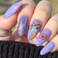 Flora (CjSLC-87) Steel Nail Art Stamping Plate