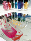 Chasing Rainbows (CjS-296) Steel Nail Art Stamping Plate