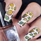 white-manicure-showing-full-coverage-nail-art-designs-of-leaves