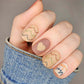 beautiful-matte-manicure-with-nail-art-designs-sweater-texture-patterns-and-the-words-warm-and-cozy