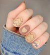 Fall Sweater - Two (CjS-320) Steel Nail Art Layered Stamping Plate