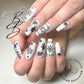 Frosty Flurries (CjS-326) Steel Nail Art Layered Stamping Plate