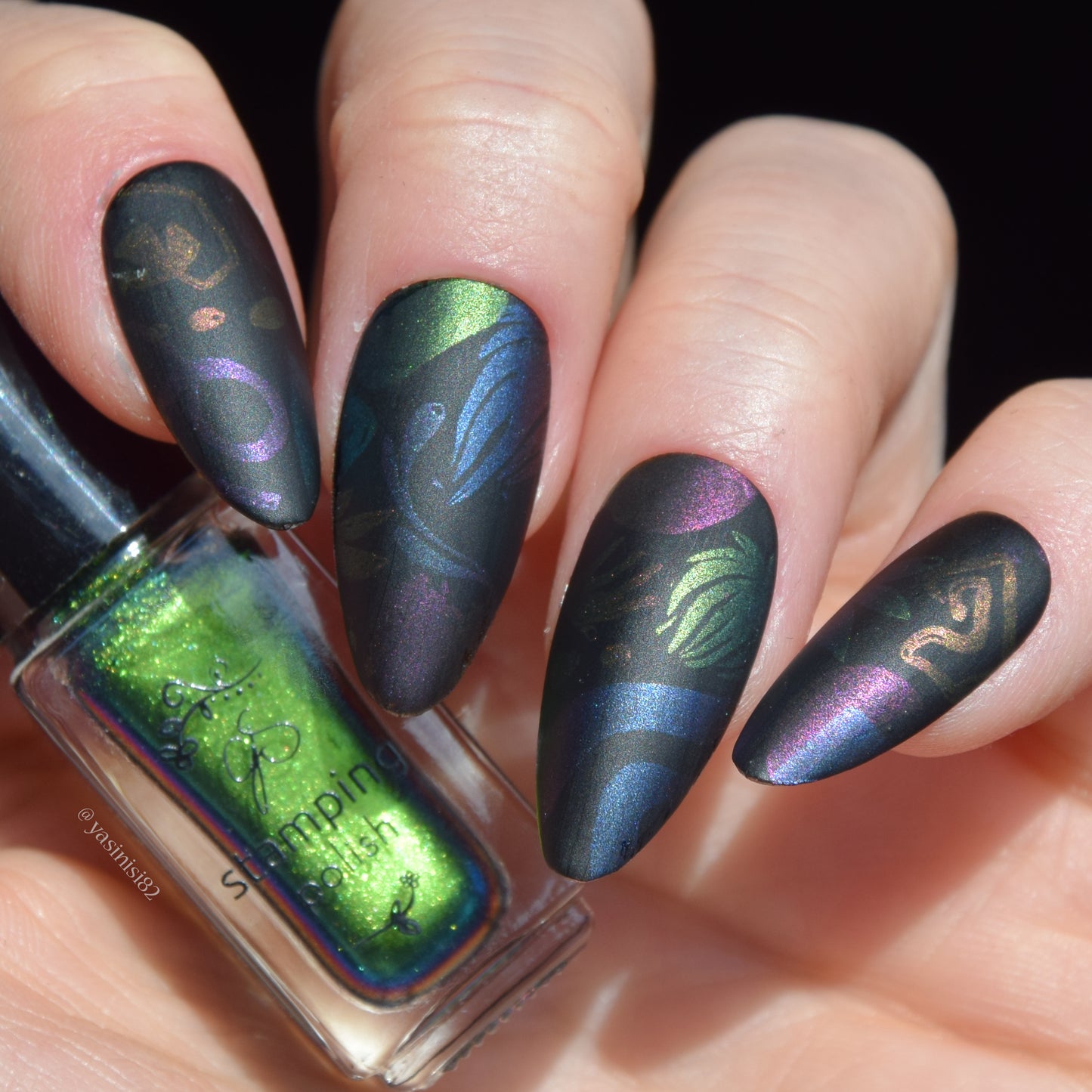 Modern Muse (CJS-329) Etched Nail Art Stamping Plate