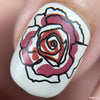Single-fingernail-showing-layered-nail-art-designs-of-a-abstract-rose