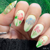 beautiful-manicure-with-watercolor-nail-art-designs-of-colourful-tulips-daisiess-and-roses