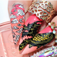 Dragon Love (CjS-347) Steel Nail Art Layered Stamping Plate