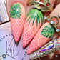 Tropical Leaves (CjS-358) Steel Nail Art Layered Stamping Plate